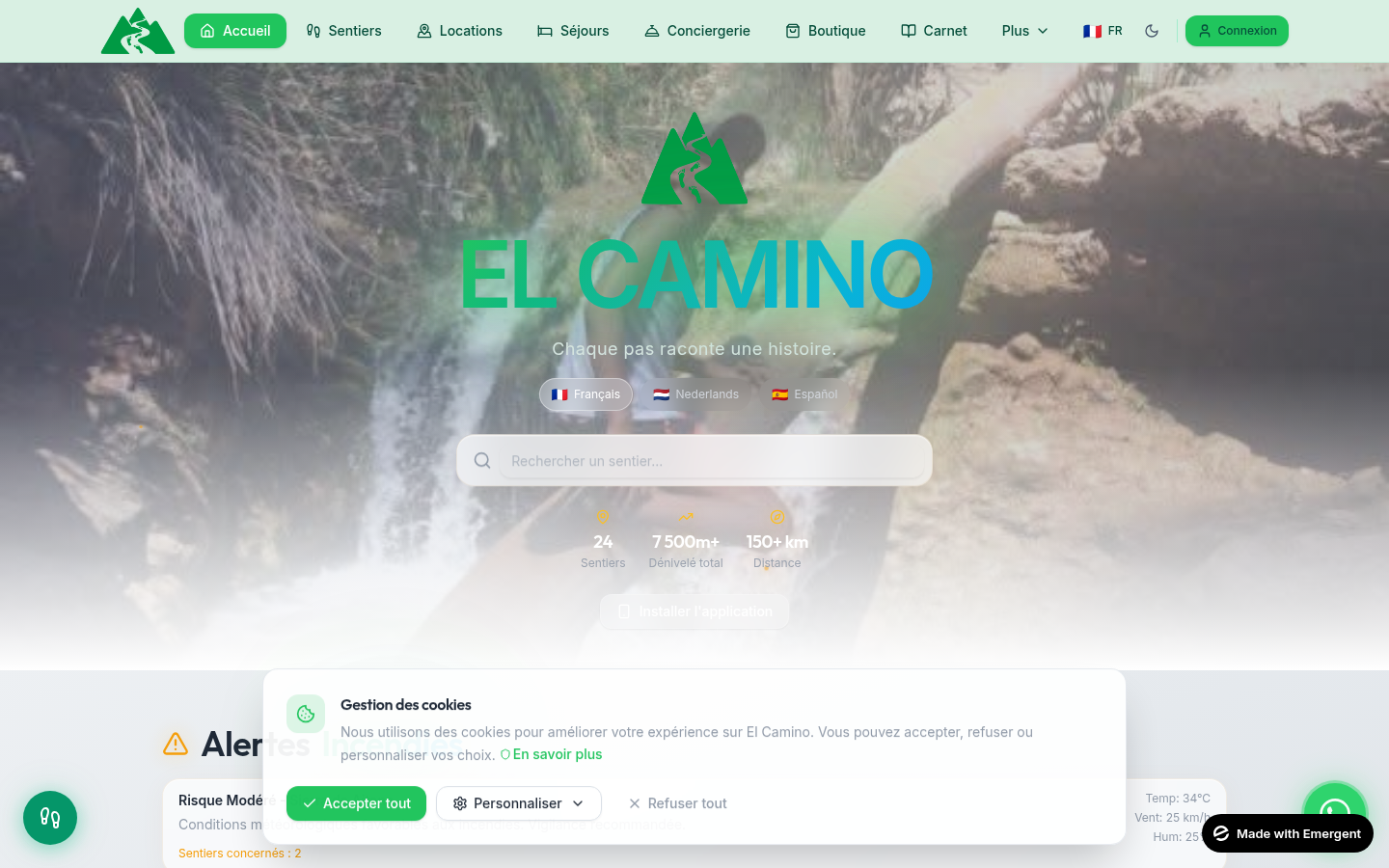 El Camino — Randonnée Costa Blanca · Alicante